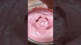 Малиновое мороженое за 5 минут очень просто!