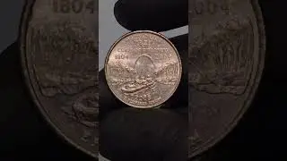 2003 MISSOURI 1821 CORPS OF DISCOVERY 1804 2004 QUARTER DOLLAR COIN || AMERICA