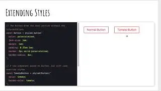 React + CSS: What are styled-components?