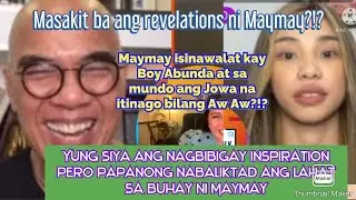 Maymay Entrata matapang na sinagot ang mg katanungan ni Boy Abunda