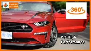 2020 Mustang 2.3L High Performance Ecoboost | 360 Degree Test Drive | 4k