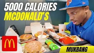 Eating the WHOLE McDonald's Menu in Spain