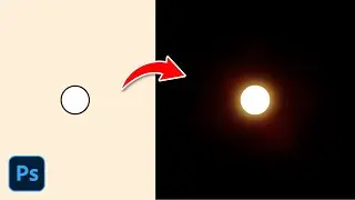 Basic to Create Glowing Circle in Photoshop