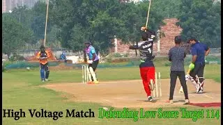 High Voltage Low Score Match ! T20 Target 114