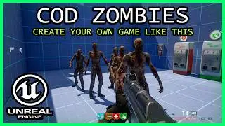 Create COD Zombies in Unreal Engine 5 - PROJECT FILES ON PATREON