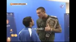 Randy Orton Threatens Reporter