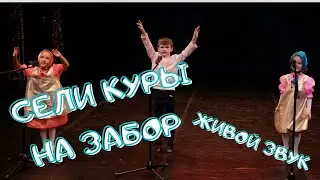 Сели куры на забор | Живой Звук | Новогодний вечер