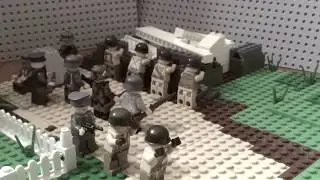 Lego Battle of Ramelle WWII stop motion