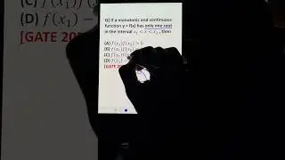 GATE AEROSPACE ENG | GATE AE 2023 | Maths PYQ Solution