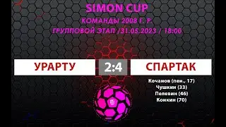 «Урарту»(Ереван, Армения) – «Спартак»  (команды 2008 г. р.) – 2:4