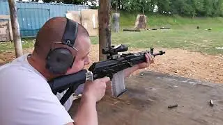 AK-308 with SAG AK MK2.1 chassis slow-mo