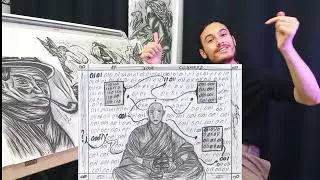 Tudo sobre simbolismos no desenho | Como funciona os simbolos e como criar | Storytelling na arte