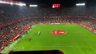El himno del Sevilla (Sevilla FC - Alavés, 12-01-2024)