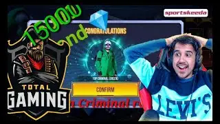I Got Grean Criminal . 15000💎 wasted . #Totalgaming  #Desigamer #clickbait #Diamonds