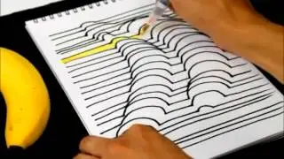 Как нарисовать 3D рисунок на бумаге