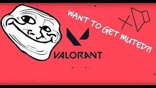 HOW TO GET MUTED IN VALORANT