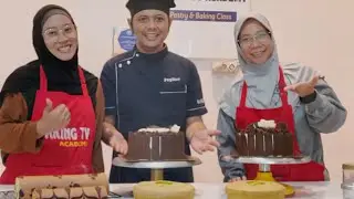 KELAS CAKE DI BAKING TV ACADEMY MEDAN