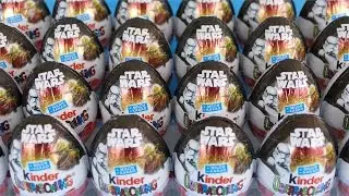 KINDER SURPRISE STAR WARS 2016 (ОТКРЫВАЕМ КИНДЕРЫ И МИНИ ЛЕНТУ)