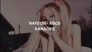 NAYEON (임나연) - 'ABCD' KARAOKE with Easy Lyrics
