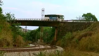 BATEDOR DE TREM DE PASSAGEIROS EFVM RIO PIRACICABA MG