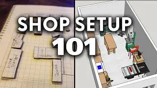 Small Shop, Smart Layout | Garage Woodworking Setup