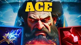 GG.Ace Offlane Kunkka Dominating Lane and Game - Ace eSport
