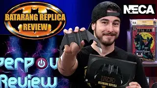 NECA Toys Batman 1989 Batarang Replica Unboxing & Review