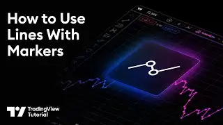 Line with Markers on TradingView: Tutorial