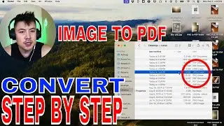 ✅  How To Convert Image To PDF File On Mac 🔴