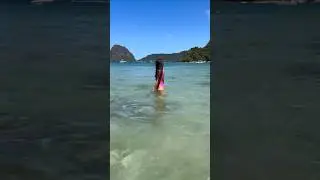 The MOST BEAUTIFUL beaches in the world are found HERE! 🏝️ #travel #womenofyoutube #elnido