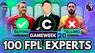 FPL GW20 EXPERT Forward Replacements & Transfer Trends! 🧠 100 Experts Reveal Gameweek 18 Team Plans