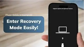 How to Enter Recovery Mode on iPhone | Put iPhone in Restore Mode) - with/without Button