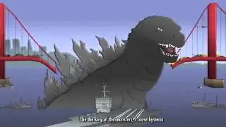 GODZILLA THE MUSICAL: GODZILLA solo clip