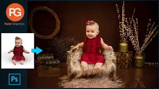 How to edit baby photos in Photoshop tutorial || baby photo editing || Patel Graphics