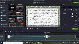 how to scroll page and images in Camtasia - scrolling in video effect