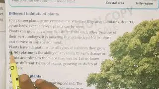 Class -4 | Science | Chapter -2 Adaptation in Plants ☘️ (Part-1)