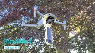 DJi Mavic Air 2 With Kandoa Qoocam8K Insta360 One X And GoPro Max.