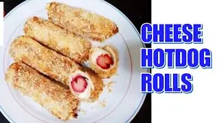 CHEESE HOTDOG ROLLS air fryer