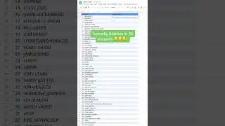 How to make names proper in Google Sheets! 👷‍♀️ 
