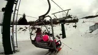 Карпаты 2013. Горные лыжи (2часть)