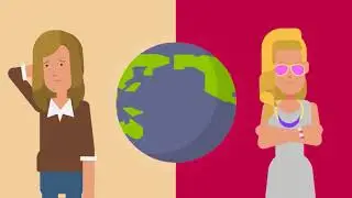 Мультфильм о CryptoLady. Женщины и криптовалюта. Конференция 28 окятбря