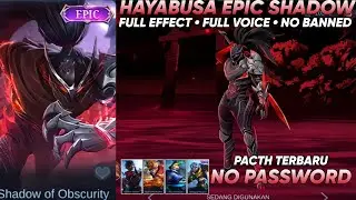 Script Skin Hayabusa Epic • full effect voice • no password • pacth terbaru