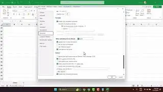 how to fix if scroll bar not showing In Microsoft Excel