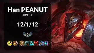 Han Peanut Skarner vs Karthus JUNGLE - KR  Patch 14.17