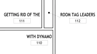 Dynamo Tutorial | Revit Room Tag Leaders | Dynamo Python | Revit Python