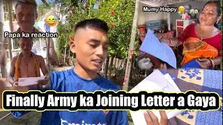 Finally Mera Army ka Joining Letter a Gaya 🥳|| Mummy Papa Bohot khus🥺😍 / Agniveer Joining letter