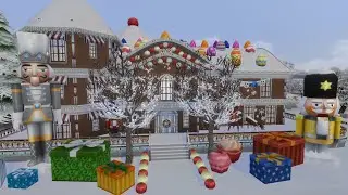 Sims 4 Gingerbread Mansion House Tour