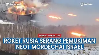 🔴 UPDATE: Perdana! Roket Buatan Rusia Hantam Pemukiman Neot Mordechai Israel