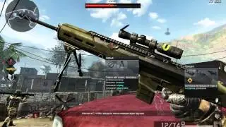 Warface - Пулеметчик стреляет как с базук