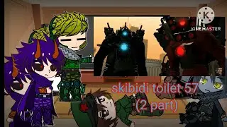 реакция персонажей геранд на skibidi toilet 1,2 past (проба)